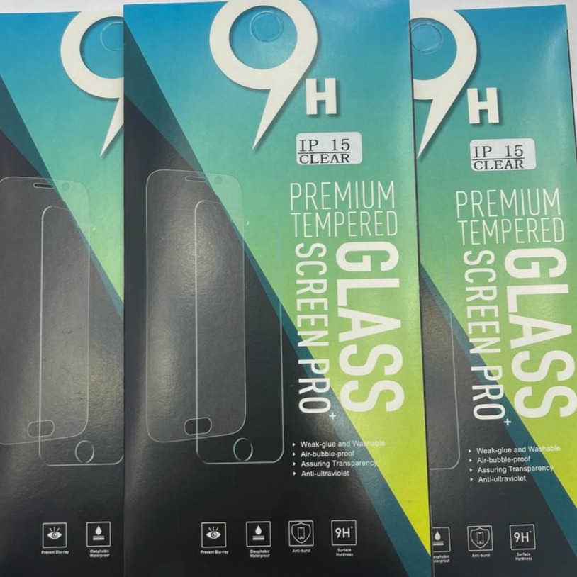 VIDRIO TEMPLADO IPHONE 15/ULTRA/PMX