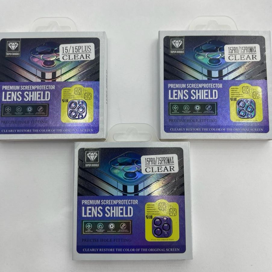 VIDRIO PROTECTOR DE CAMARA IPHONE 15/15PRO/15PROMX