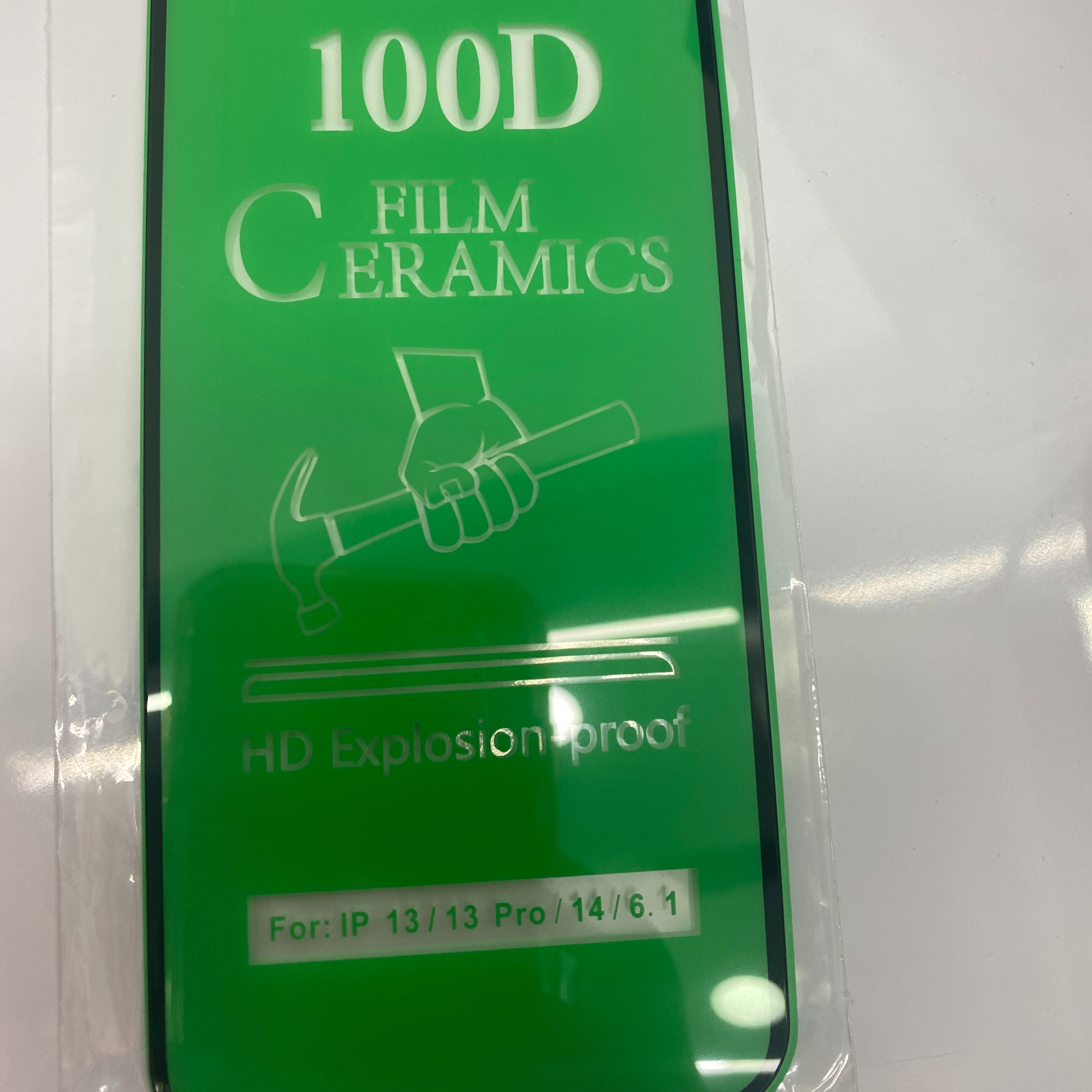 VIDRIO DE CERAMICA 9D IP13/13PRO/14/6.1