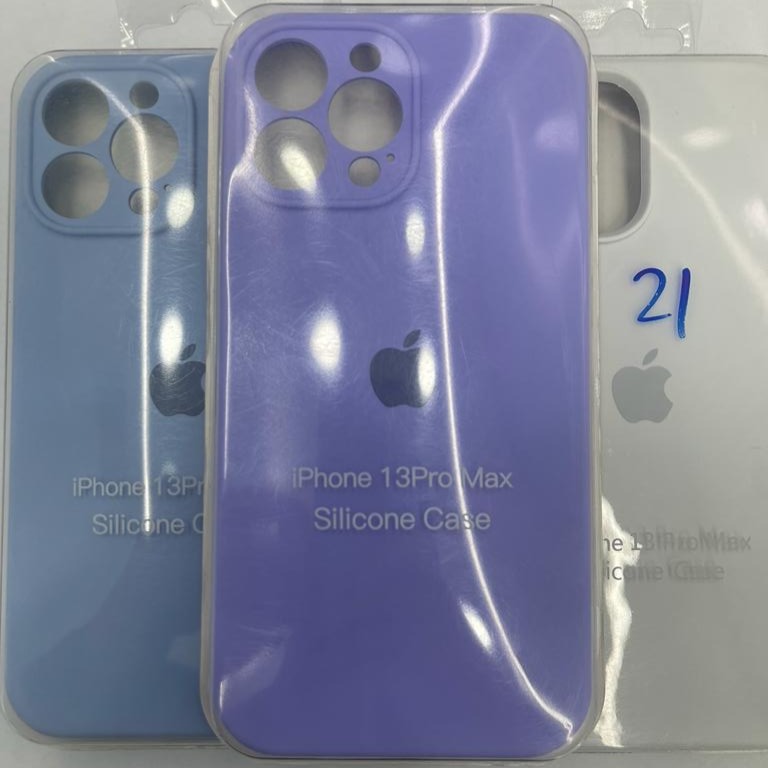FORRO IPHONE 13 PRO MAX SILICON CASE