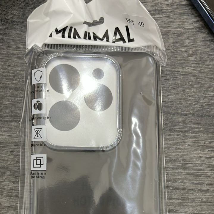 FORRO SILICON INFINIX HOT 40PRO MINIMAL
